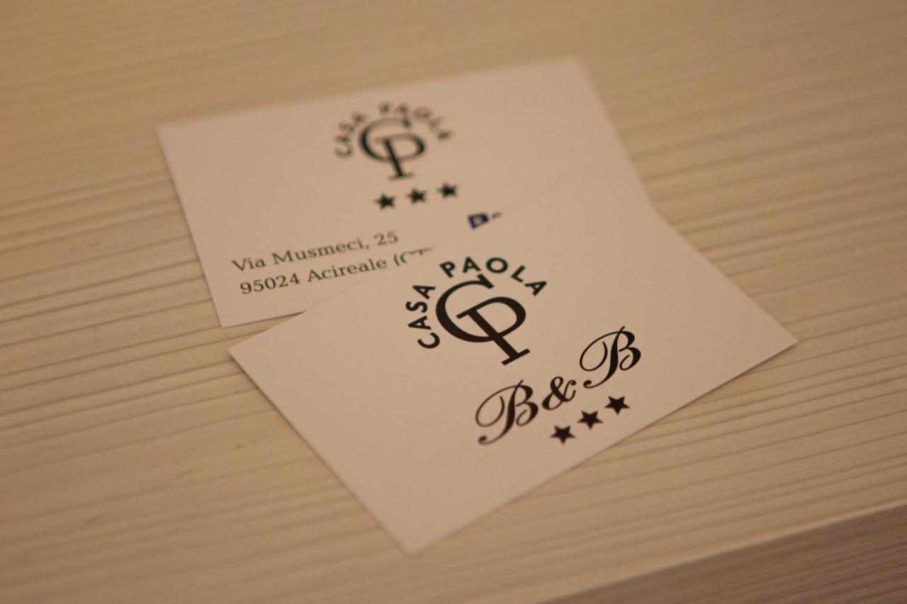 Casapaola B&B Rooms Acireale Buitenkant foto